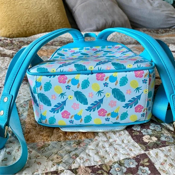 Loungefly Disney Lilo & Stitch peekaboo Pineapple Mini Backpack aloha cute - Picture 6 of 9